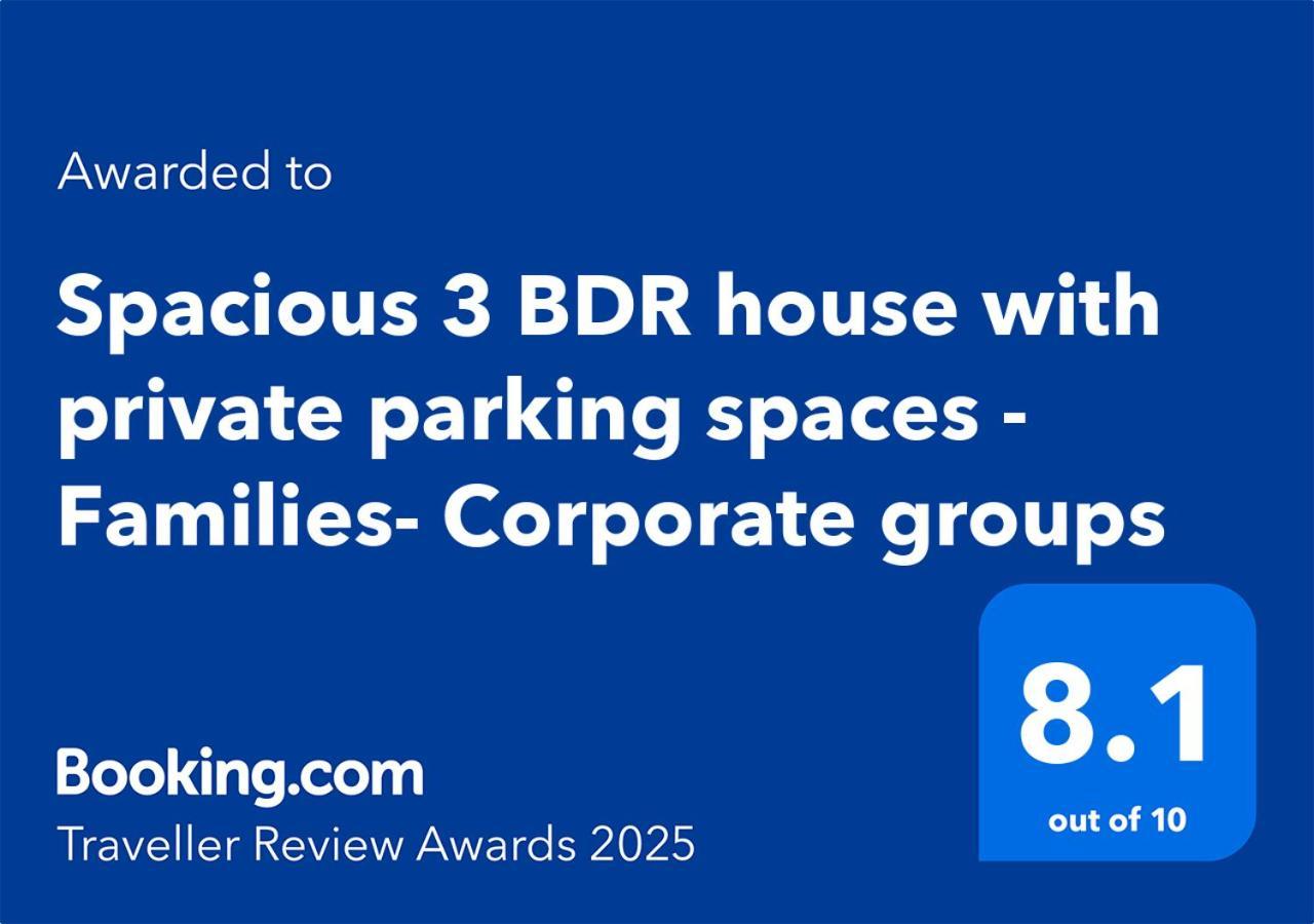 Spacious 3 Bdr House With Parking-Families-Corporate Groups By Orbitat Accommodations Cambridge  Luaran gambar
